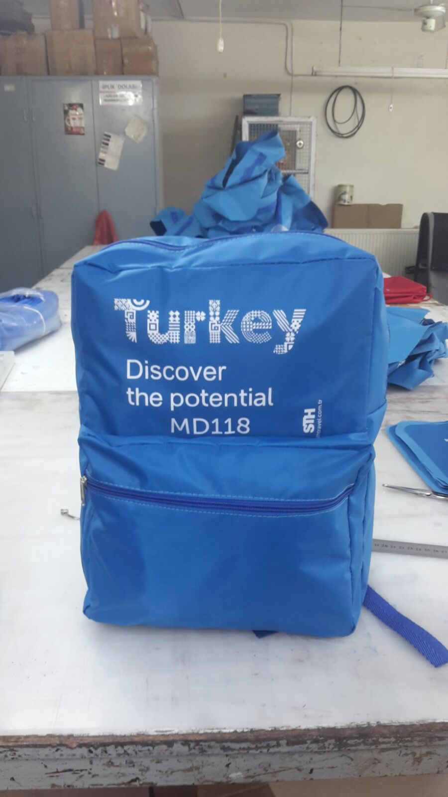 Baskılı Logolu Sırt Çantası